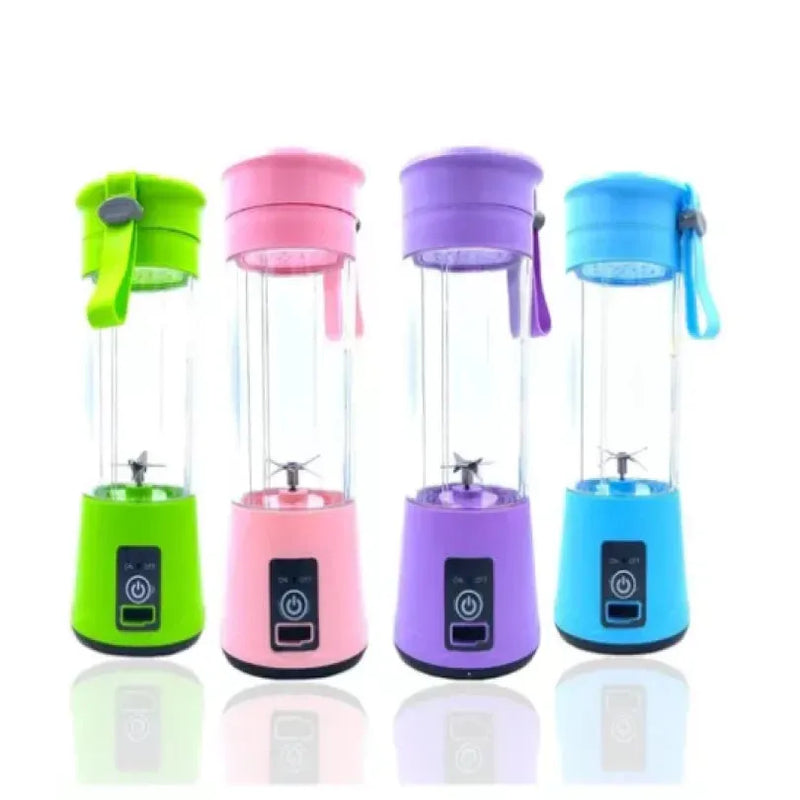 Mini Liquidificador Portátil 6 Lâminas Copo Usb Recarregável