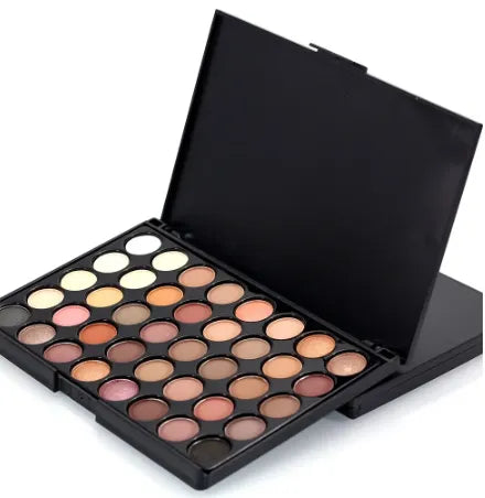 Maquiagem Sombra Em Pó Cosmético Set, Matt Disponível, 40 Cores