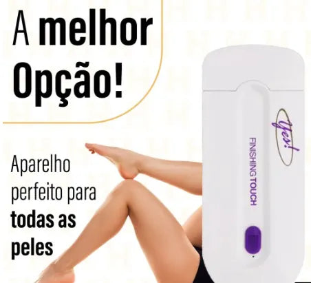 Depilador: Depilador Feminino para Rosto e Pernas - Remoção Eficiente e Sem Dor